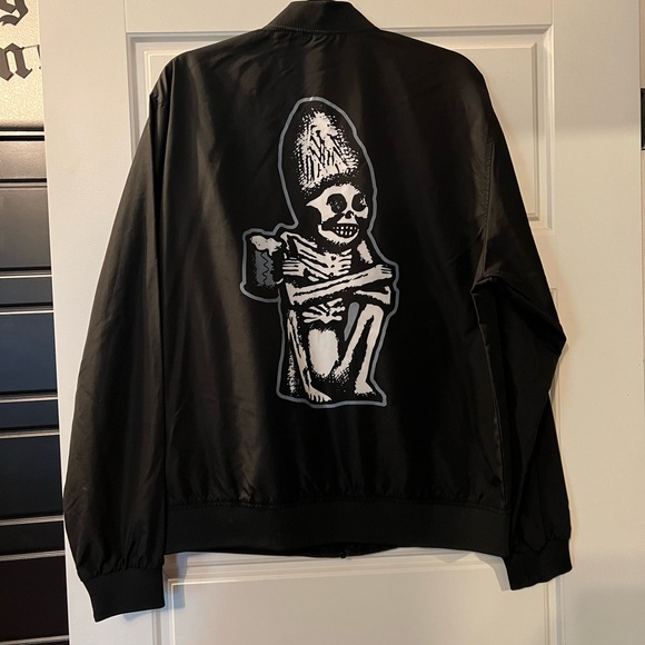 Rogue Dead Guy Ale Bomber Jacket Windbreaker - Picture 2 of 2